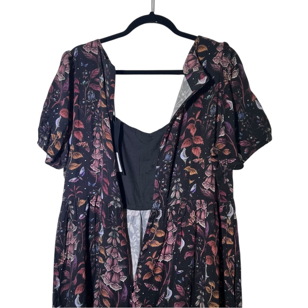Disturbia Foxglove Button Detail Midi Dress NWT US 12 - Picture 8 of 12